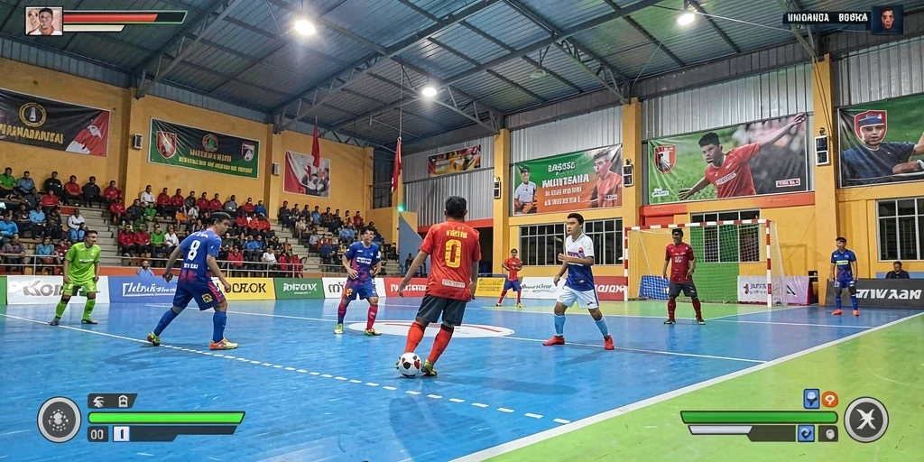 Momen seru saat menyelesaikan tantangan.