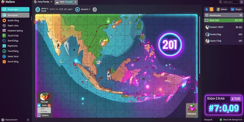 Berbagai hadiah menarik di setiap level.