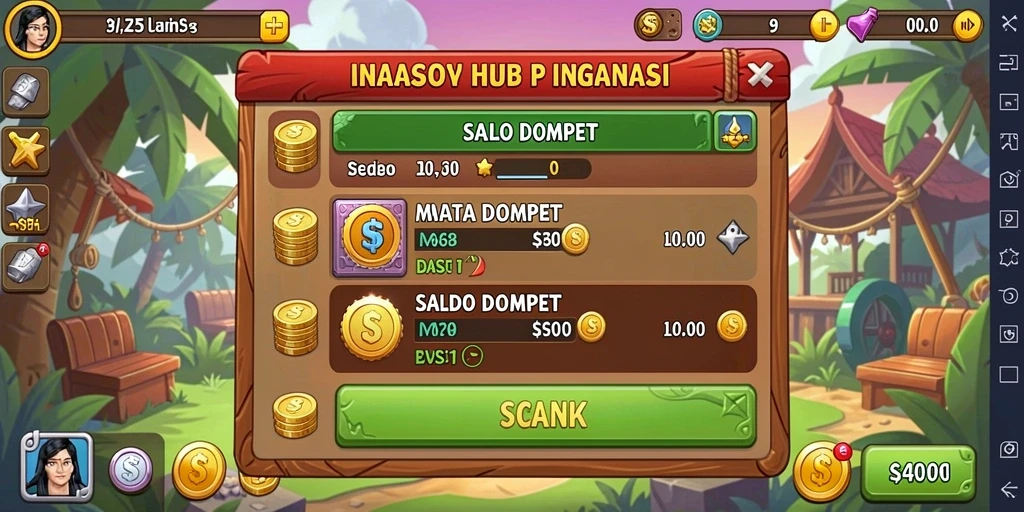 Sistem hadiah yang menguntungkan untuk pemain aktif.