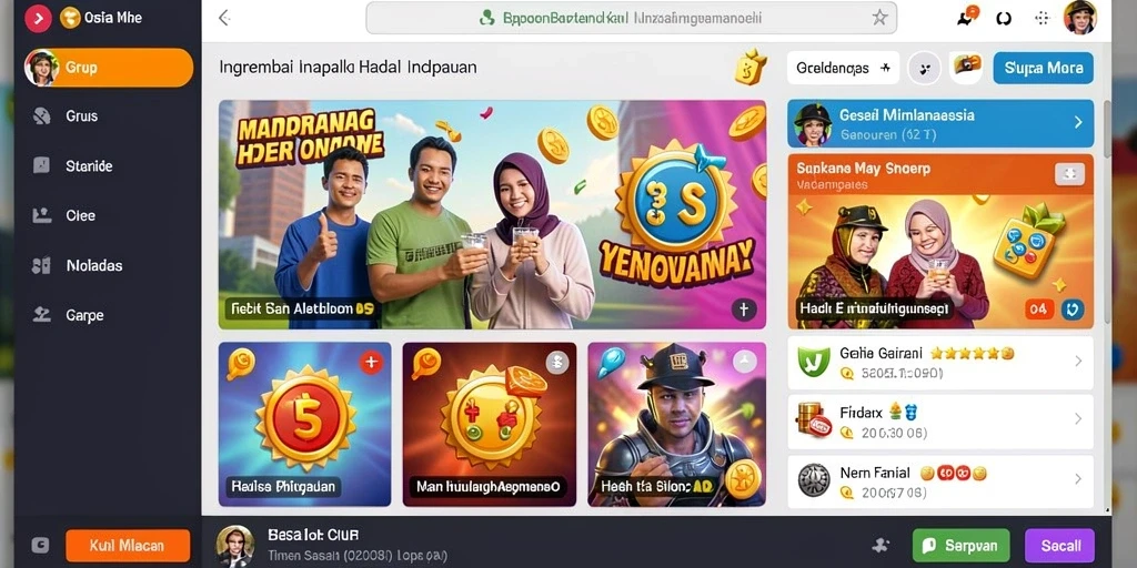 Bonus menarik setiap bulannya menanti Anda.