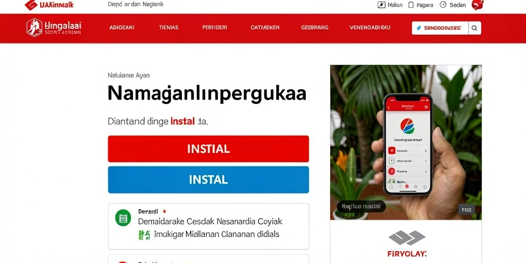 Tangkapan layar fitur upgrade karakter yang menarik.
